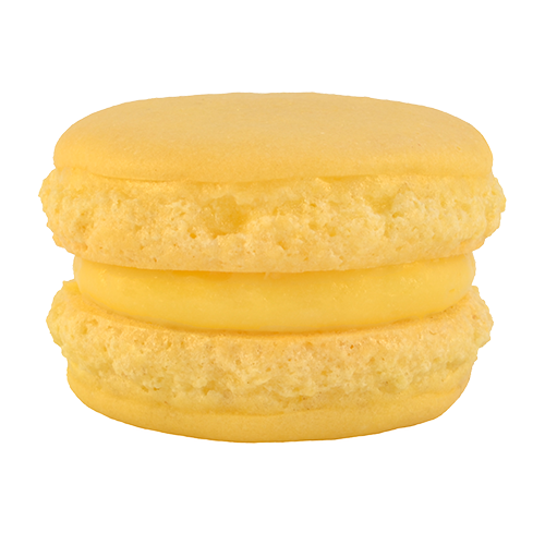 Macaron citron réalisé par Artisan pâtissier Cluzel