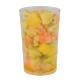 Verrine mangues, crevettes et avocats pâtisserie artisanale sur commande